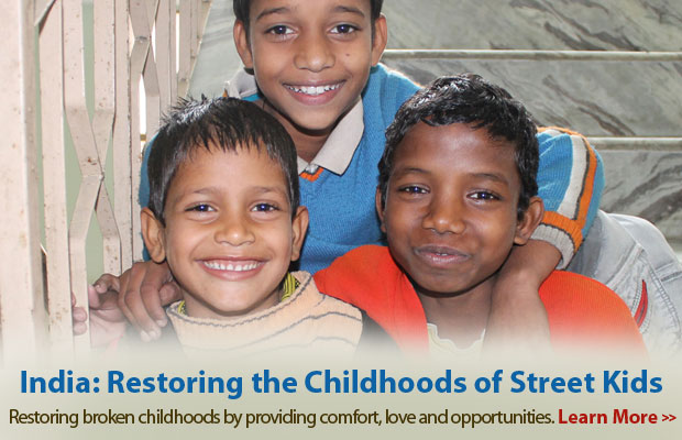 India: Restoring the  Childhoods of Street Kids