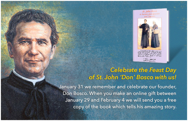 Celebrate St. John ‘Don’ Bosco Feast Day