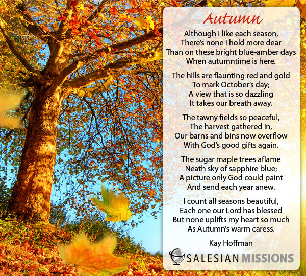 Christian Poems About Autumn