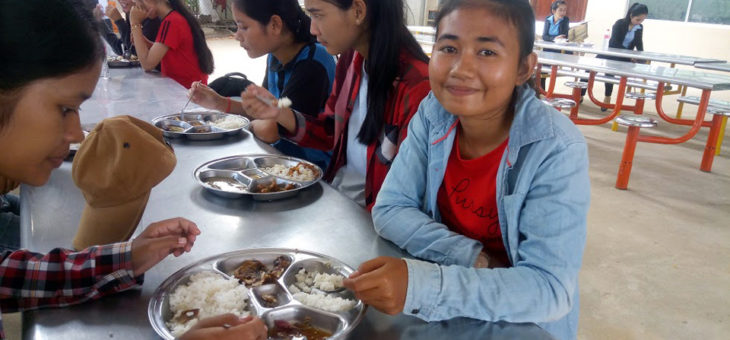 CAMBODIA: 650 Salesian technical students have better nutrition thanks to Rise Against Hunger donated rice-meals
