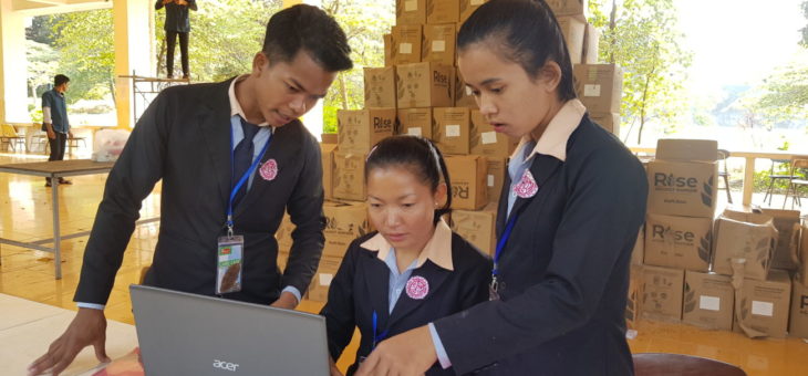CAMBODIA: 650 technical skills students receive proper nutrition at 3 Don Bosco schools thanks to Rise Against Hunger rice-meal donation