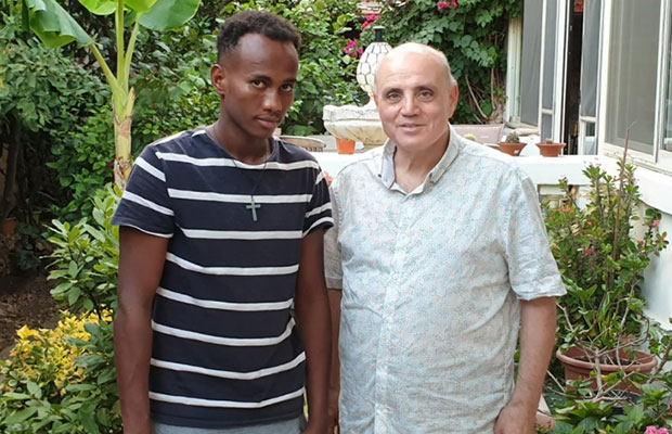 When Brhane first landed in Malta, he was emaciated, frightened and utterly alone. Thanks to our Salesian missionaries, however, he’s now working toward building the brighter future he always dreamed of and risked his life for.