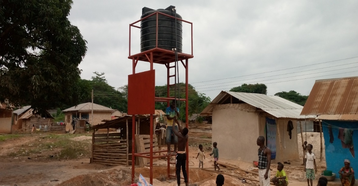 GHANA: ‘Clean Water Initiative’ provides water for drinking and hygiene in village