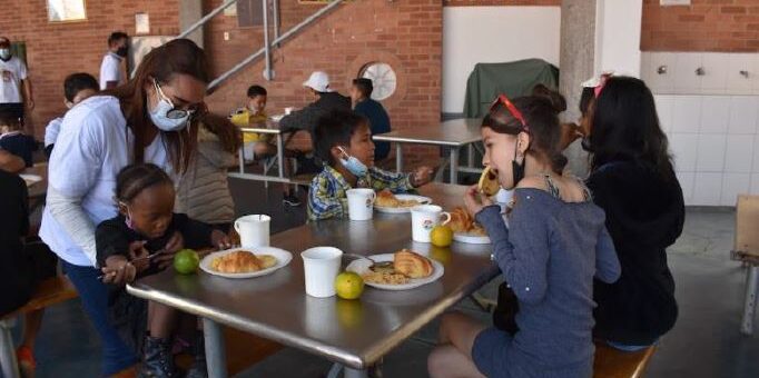 COLOMBIA: Children in poverty have healthy nutrition thanks to donor funding from Salesian Missions