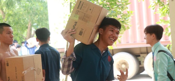CAMBODIA: Students receive meals through partnership