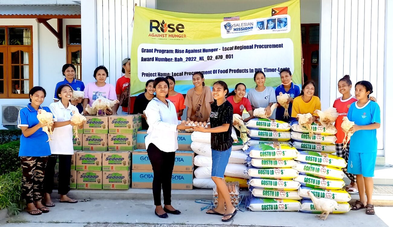 TIMOR-LESTE: Youth access local food through partnership