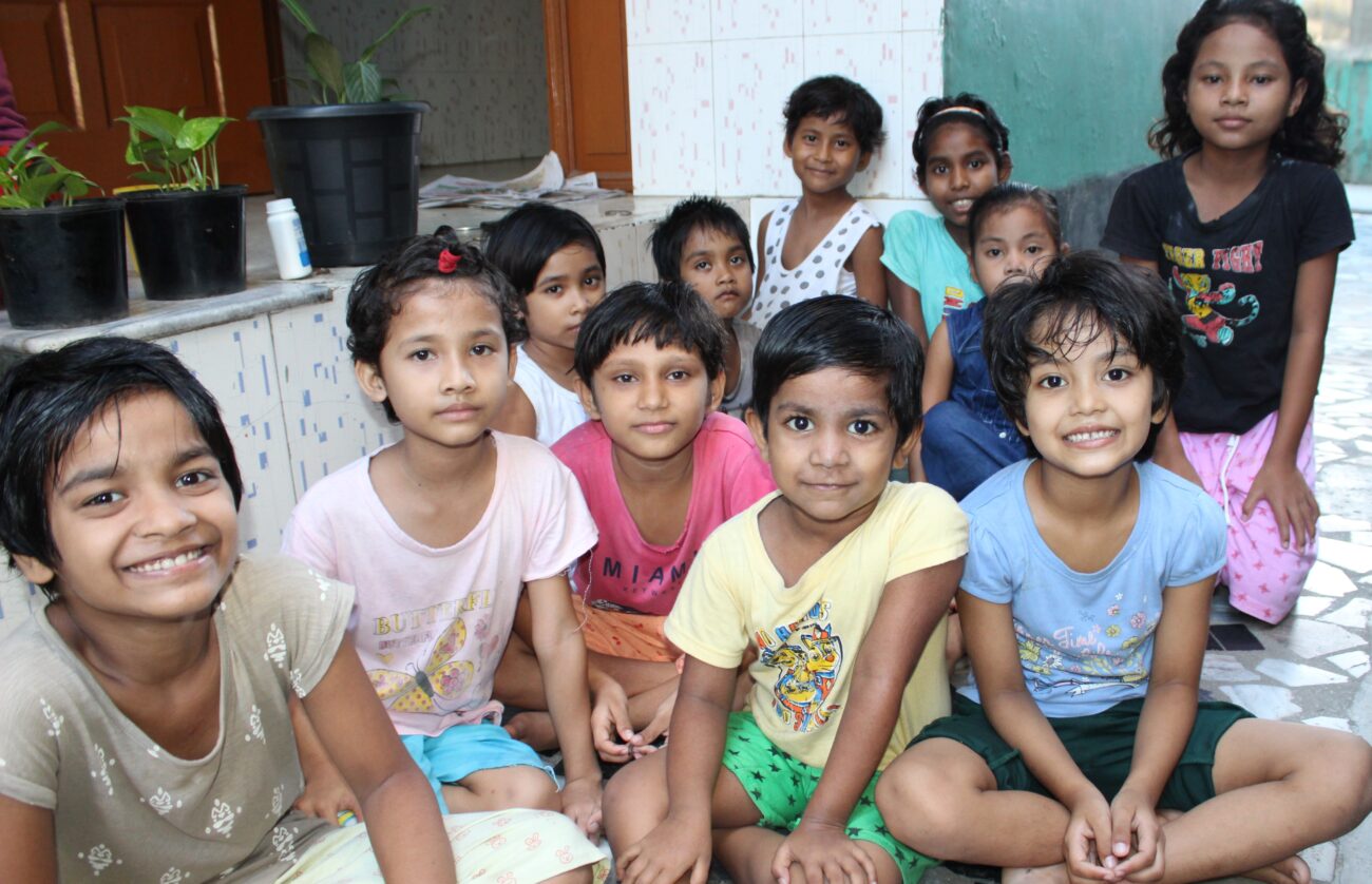 Smiling children at a shelter in India - Nov 2024 PR - WORLD CHILDREN’S DAY: Salesian Missions highlights educational and social programs that empower youth