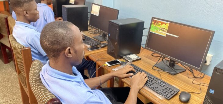 GHANA: Students benefit from new computers thanks to donor funding from Salesian Missions