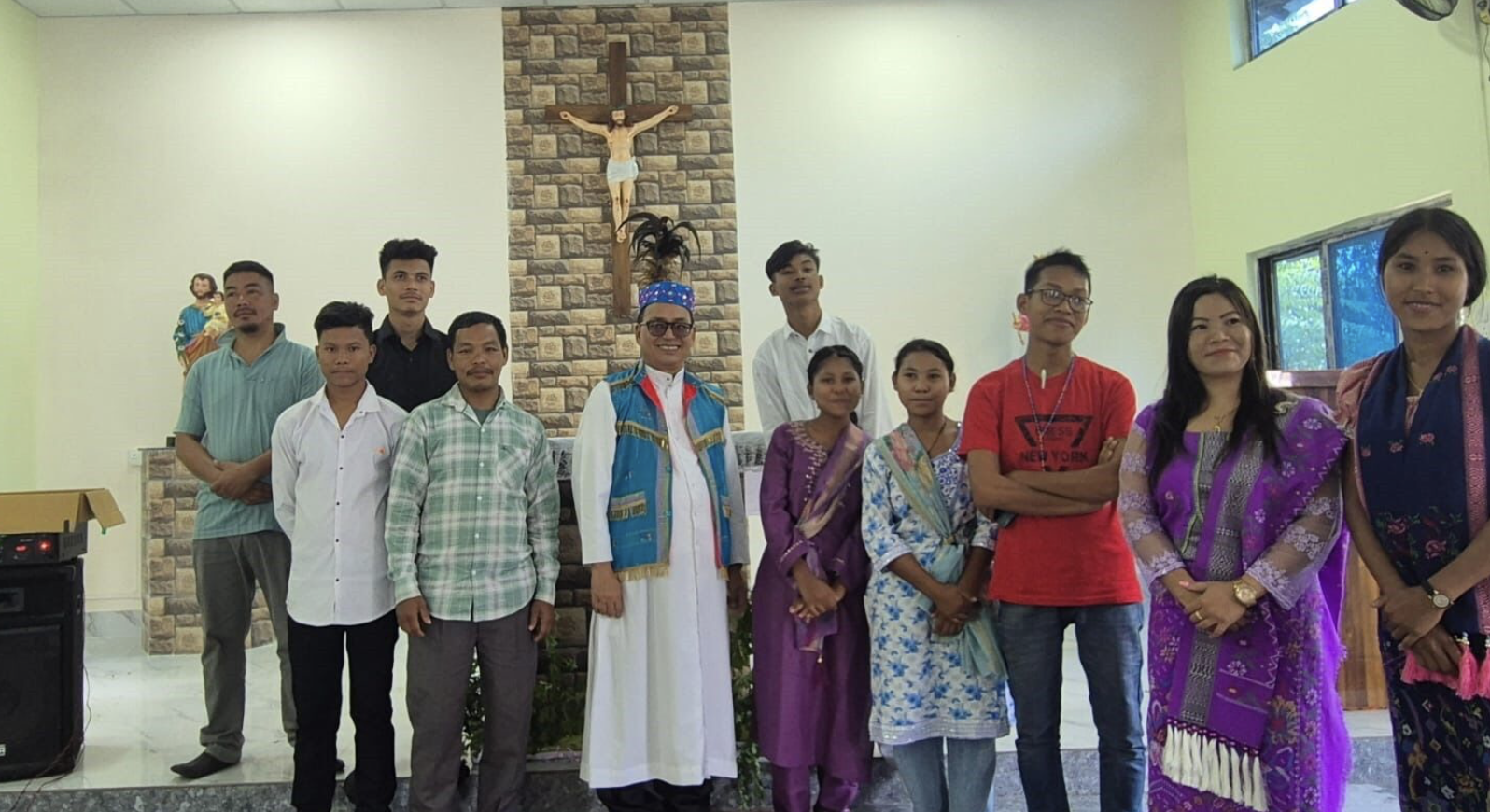 March 2026 PR - INDIA: Salesian Missions provides donor funding for new chapel in Naegaon Garo Village