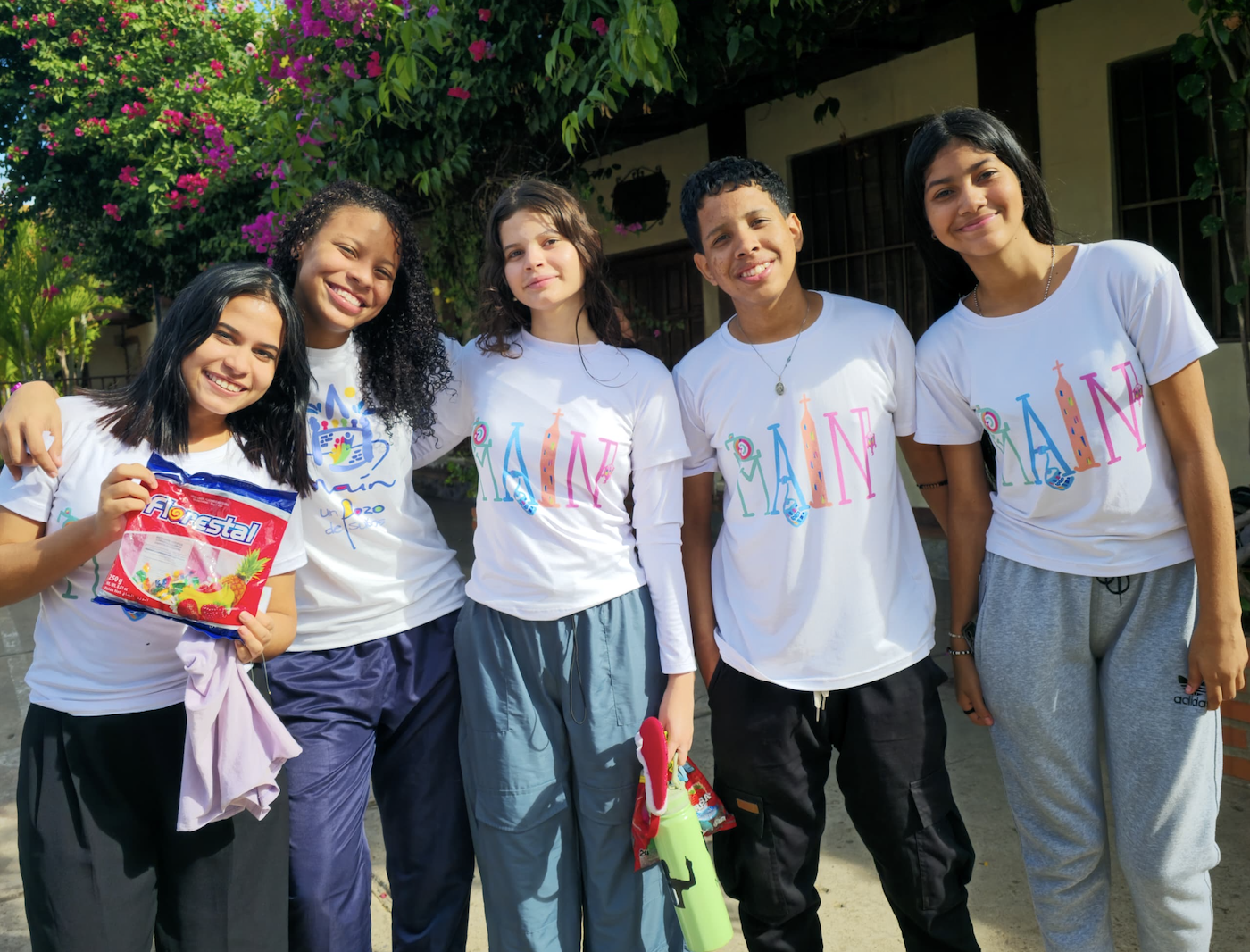 VENEZUELA: Donor funding provides new multipurpose space at Madre Mazzarello Industrial Technical School