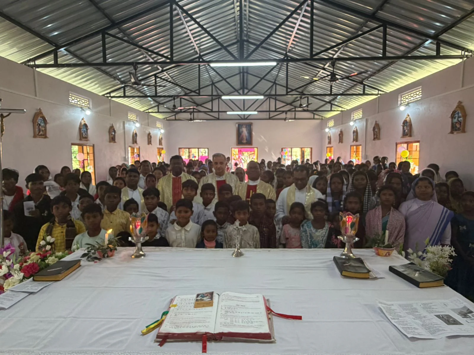 INDIA: Catholic community in Monjurgaon has new chapel thanks to Salesian Missions