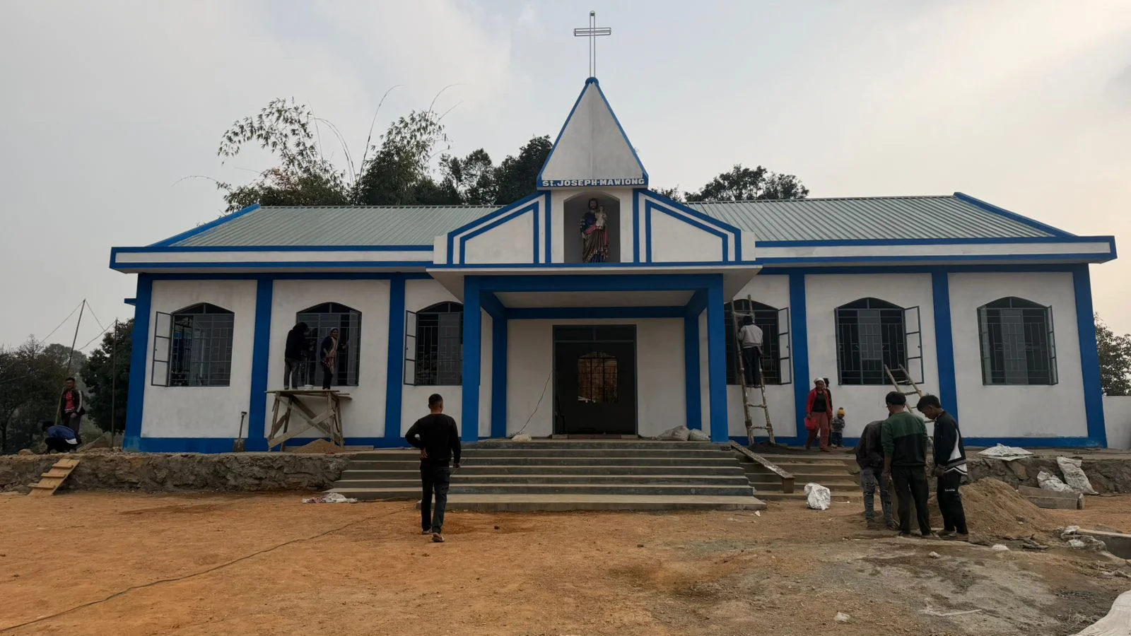 May 2026 PR - INDIA: Mawiong Chapel in Rangblang Parish made possible thanks to donor funding from Salesian Missions