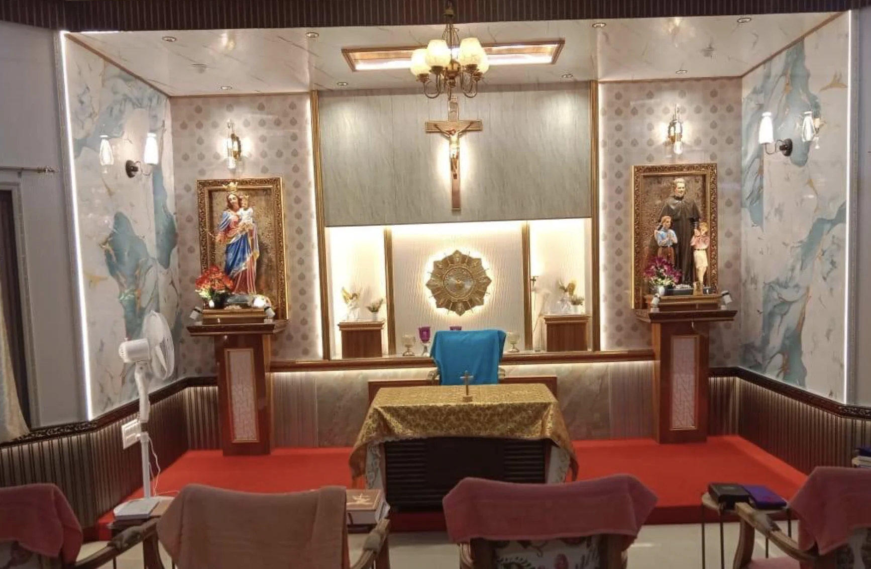 INDIA: Don Bosco Anbu Illam has new chapels for boys and girls homes thanks to donor funding from Salesian Missions